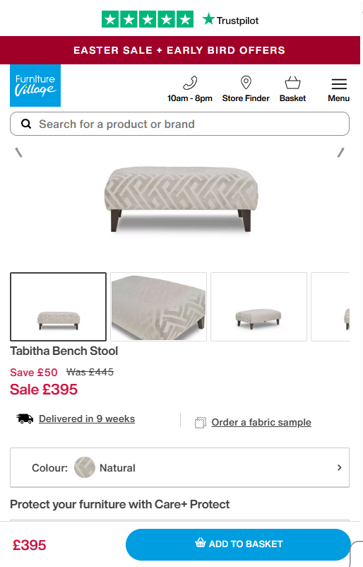 Price comparison