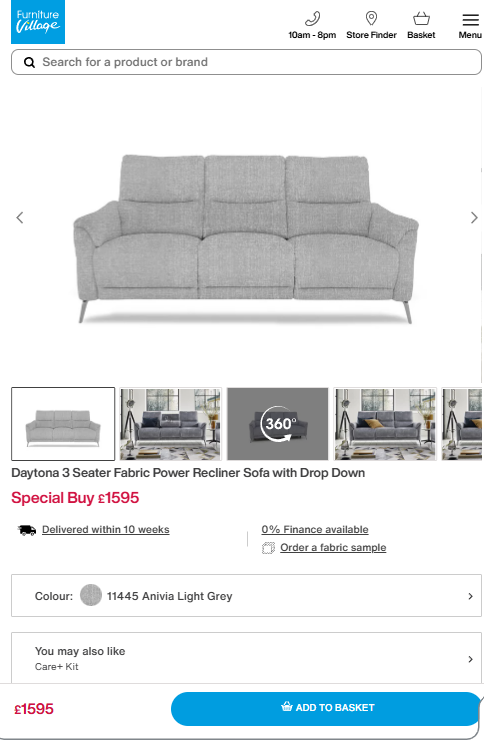 Price comparison