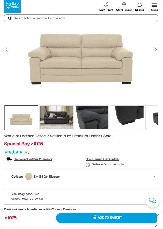 Price comparison