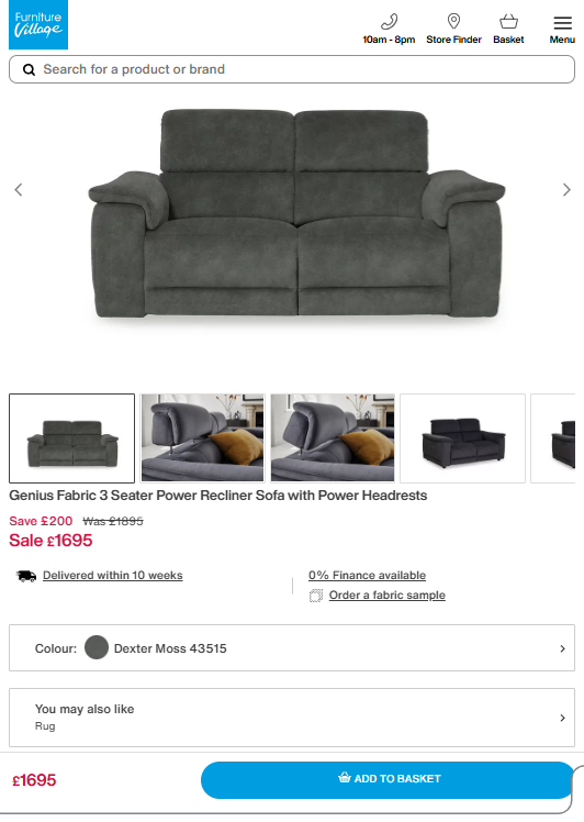 Price comparison