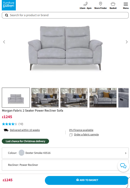 Price comparison