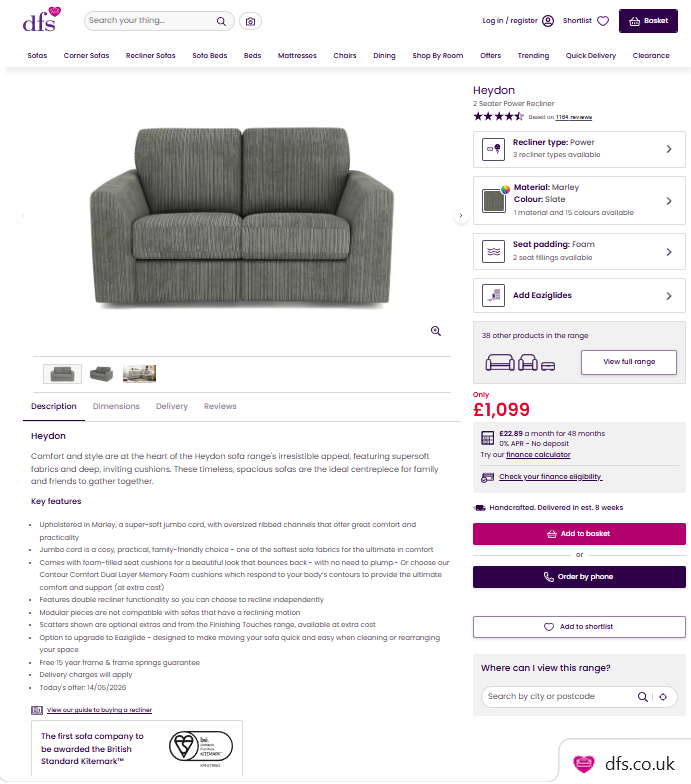 Price comparison