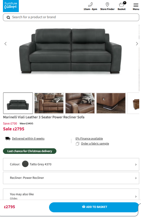 Price comparison