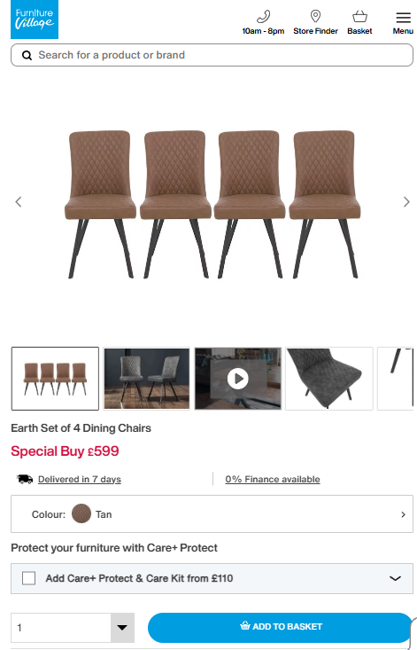 Price comparison
