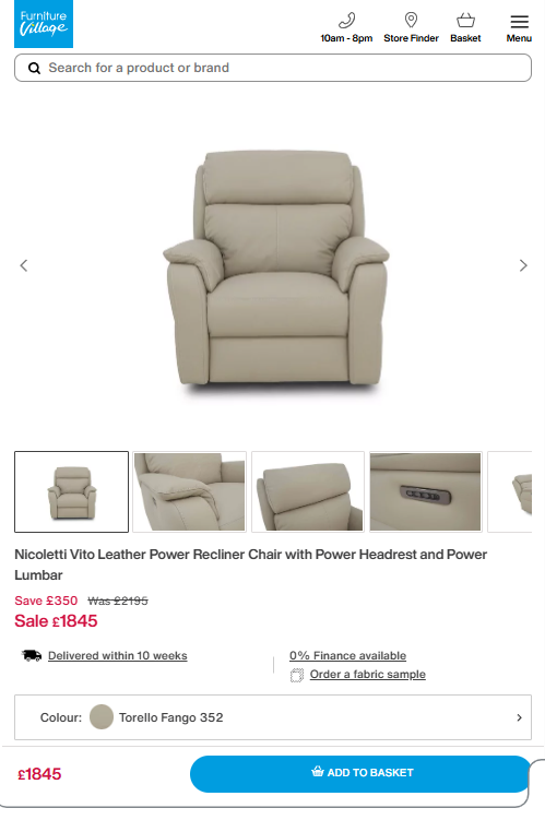 Price comparison