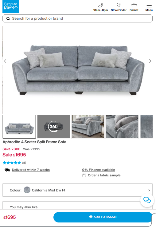 Price comparison