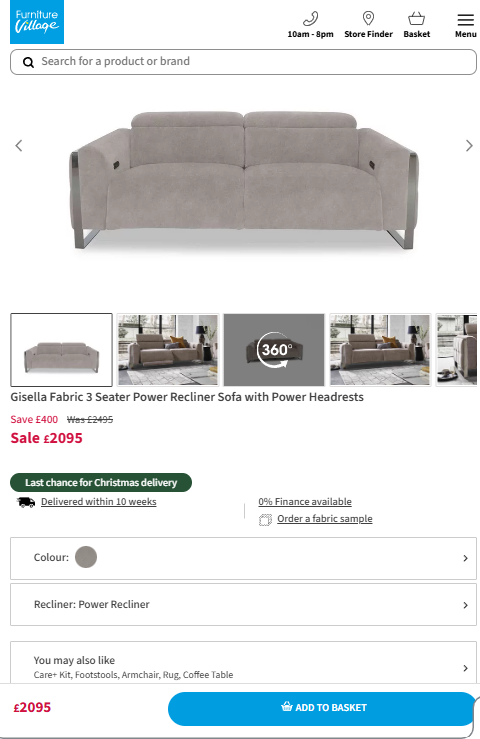 Price comparison
