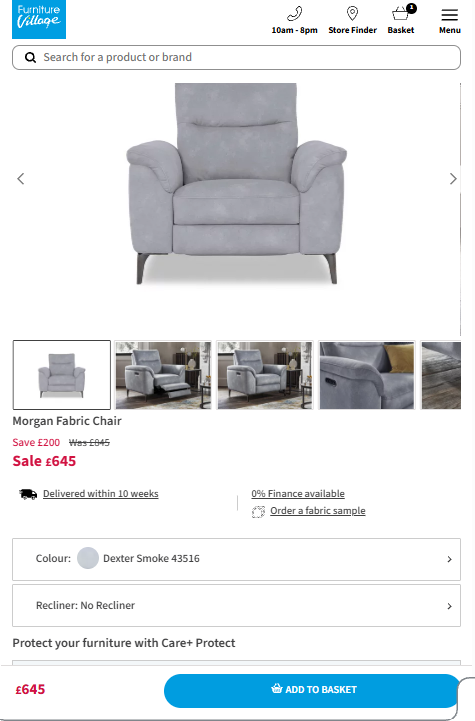 Price comparison
