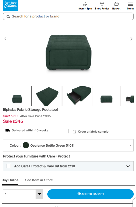 Price comparison