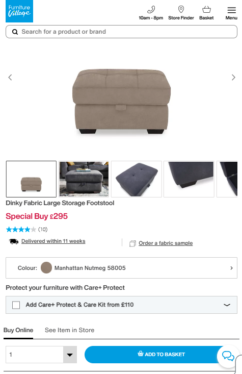 Price comparison
