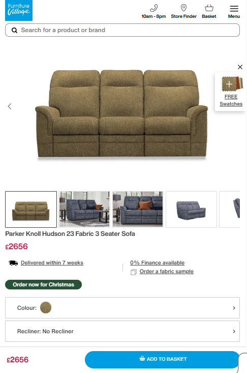 Price comparison