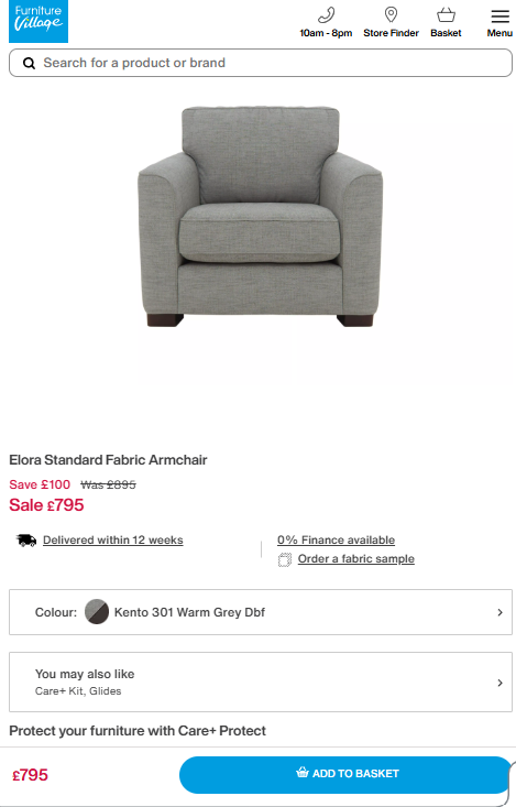Price comparison