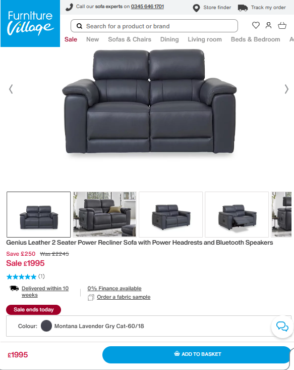 Price comparison