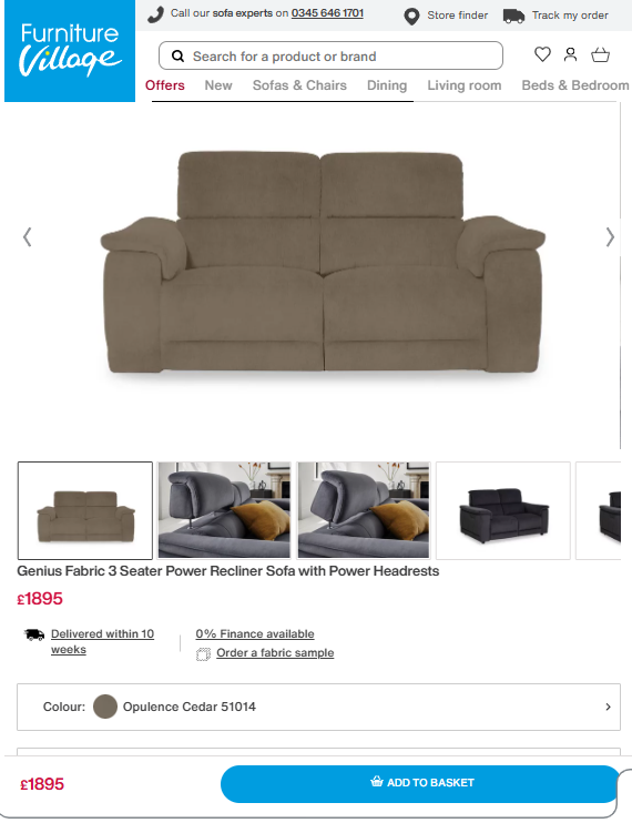 Price comparison