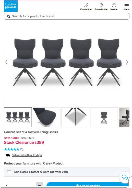 Price comparison
