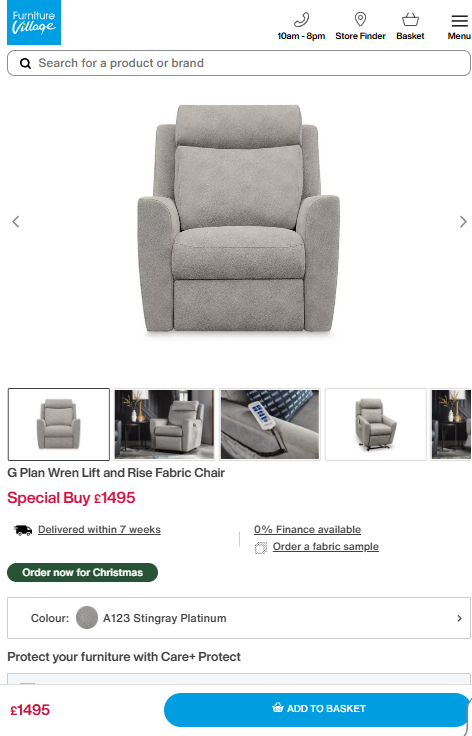 Price comparison