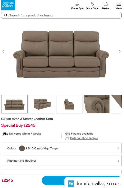 Price comparison