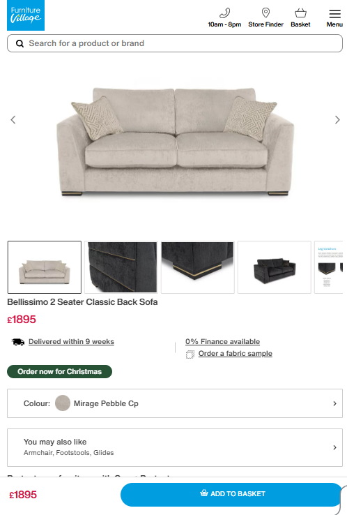 Price comparison