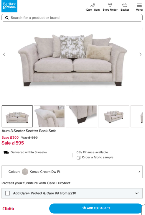 Price comparison