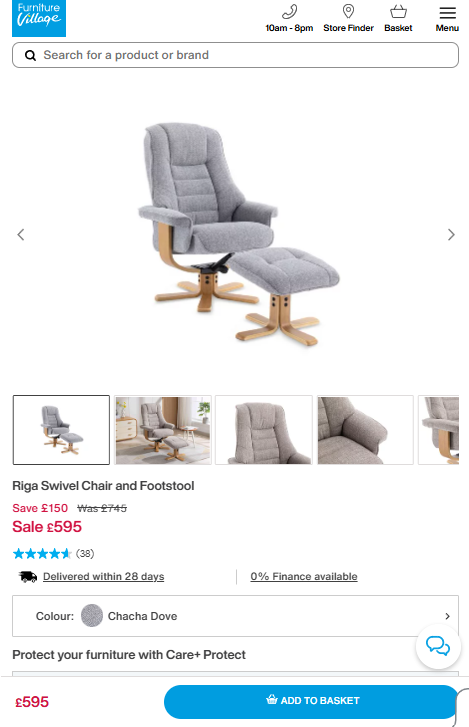 Price comparison