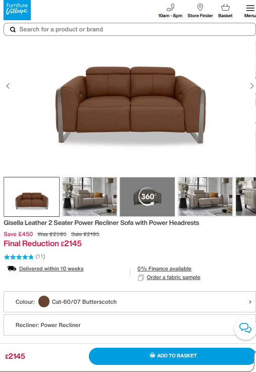 Price comparison