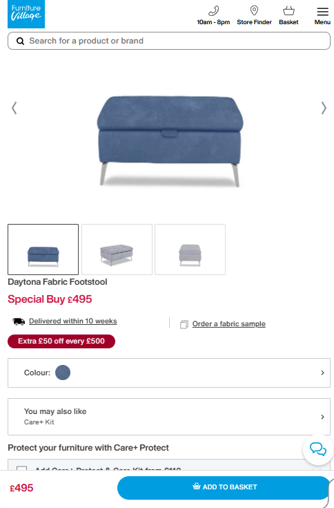 Price comparison