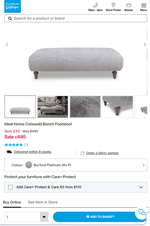 Price comparison