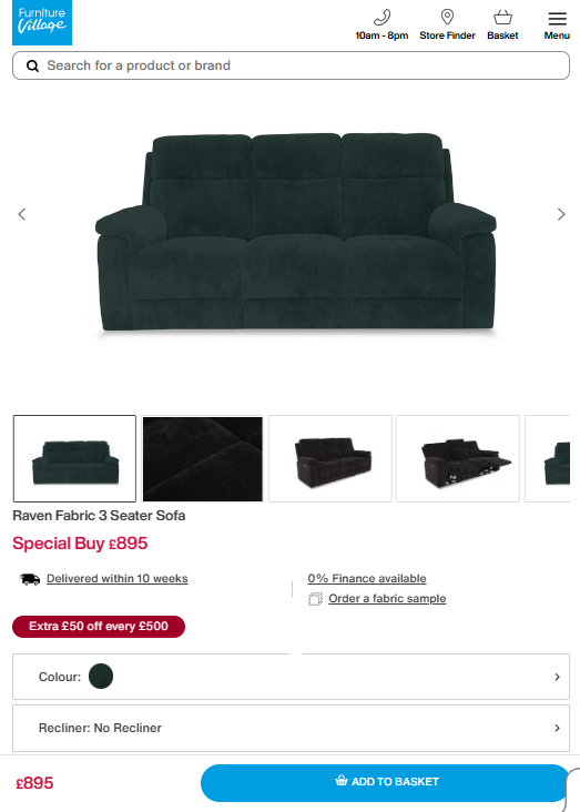 Price comparison