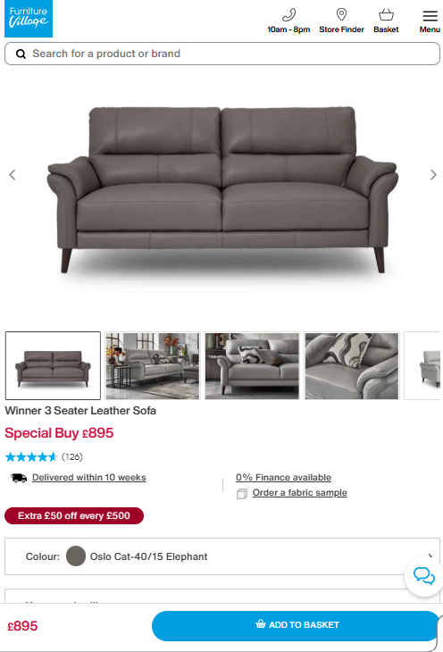 Price comparison
