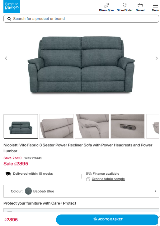 Price comparison