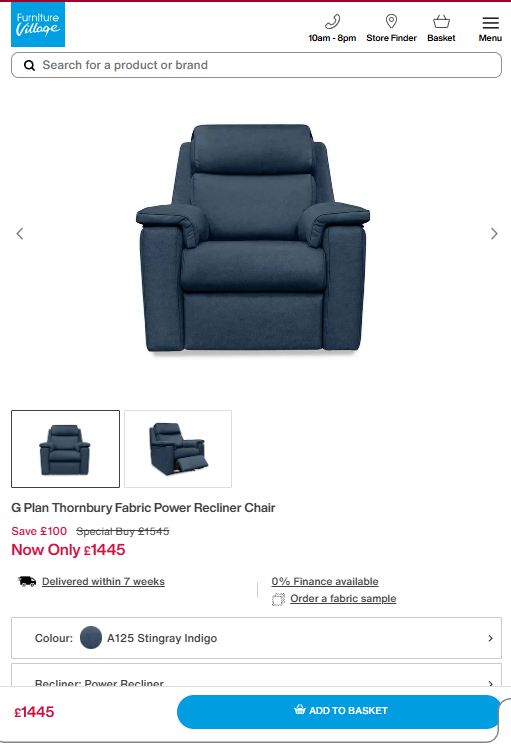 Price comparison
