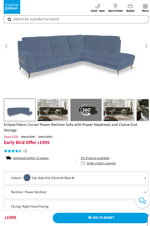 Price comparison