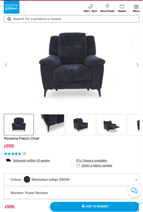 Price comparison