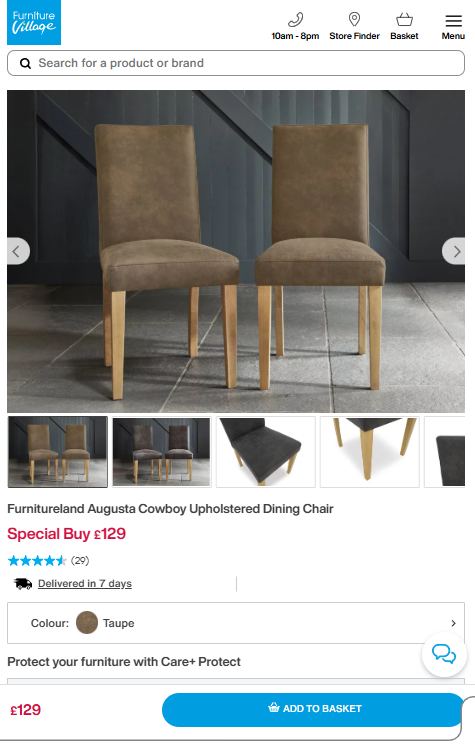 Price comparison