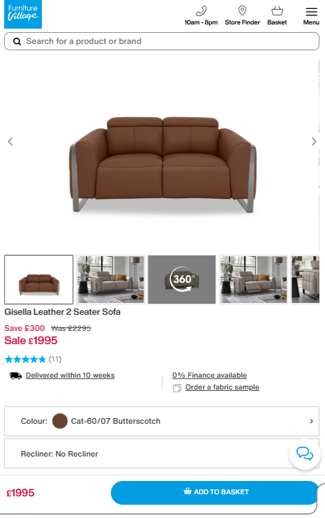 Price comparison