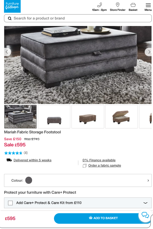 Price comparison