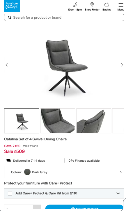 Price comparison
