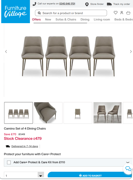 Price comparison
