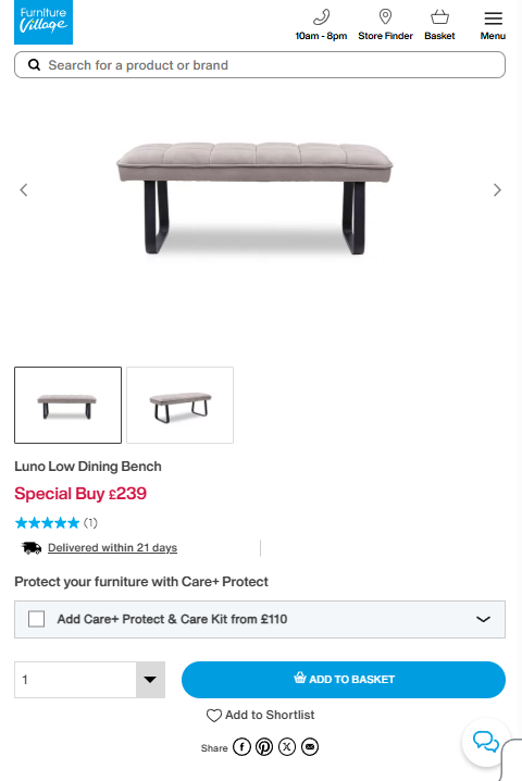 Price comparison
