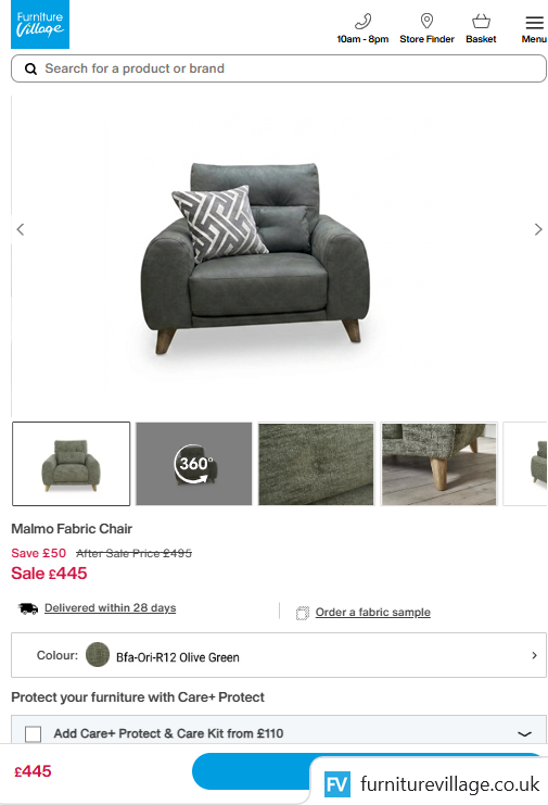 Price comparison
