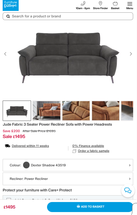 Price comparison