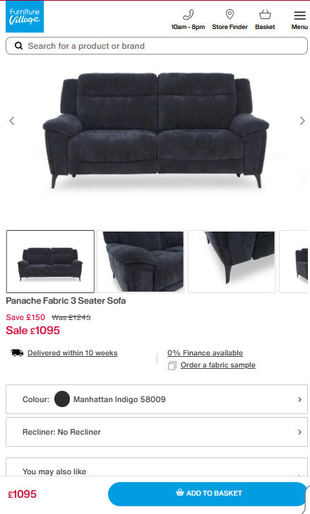Price comparison