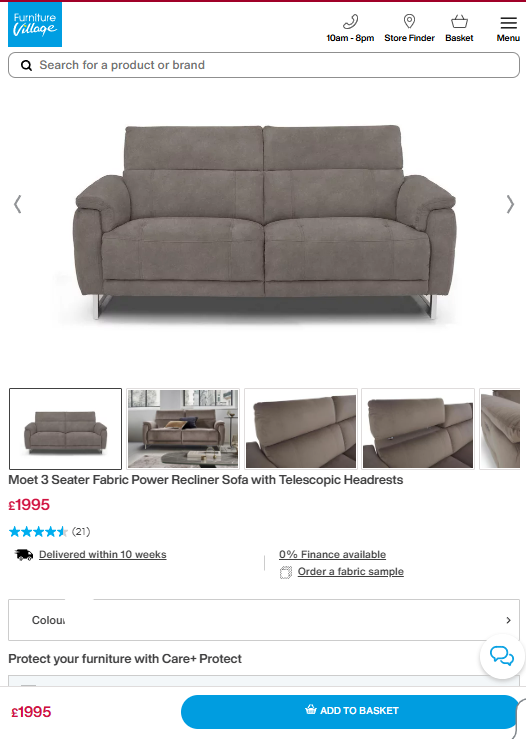 Price comparison