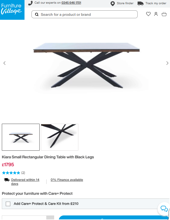 Price comparison