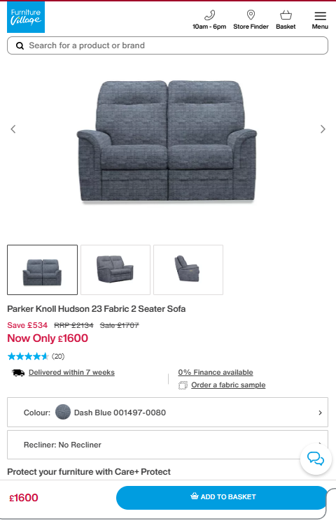 Price comparison