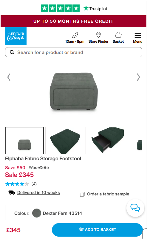 Price comparison