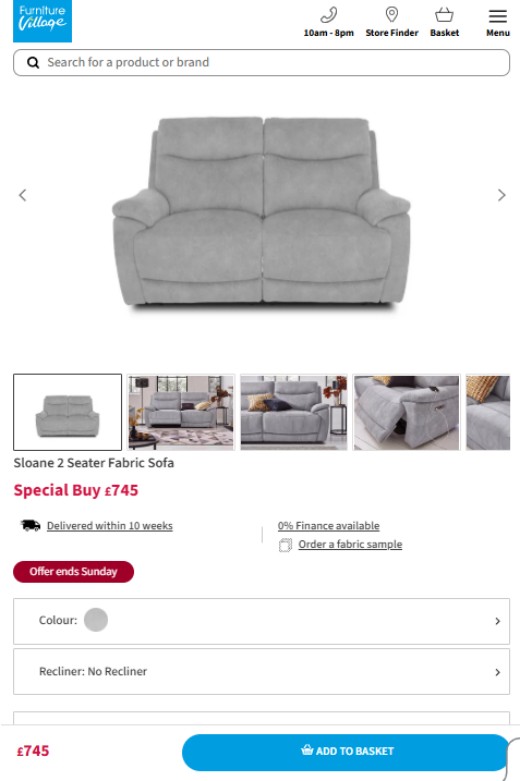 Price comparison