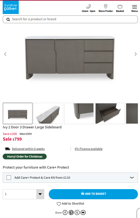 Price comparison
