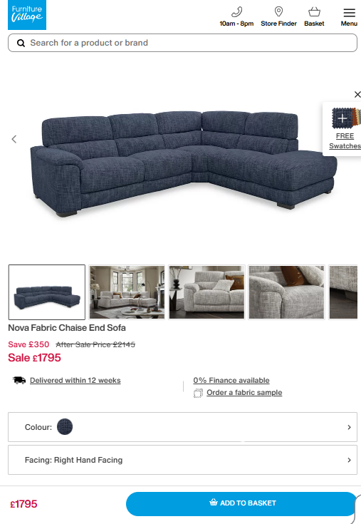 Price comparison