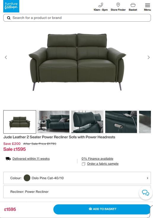 Price comparison